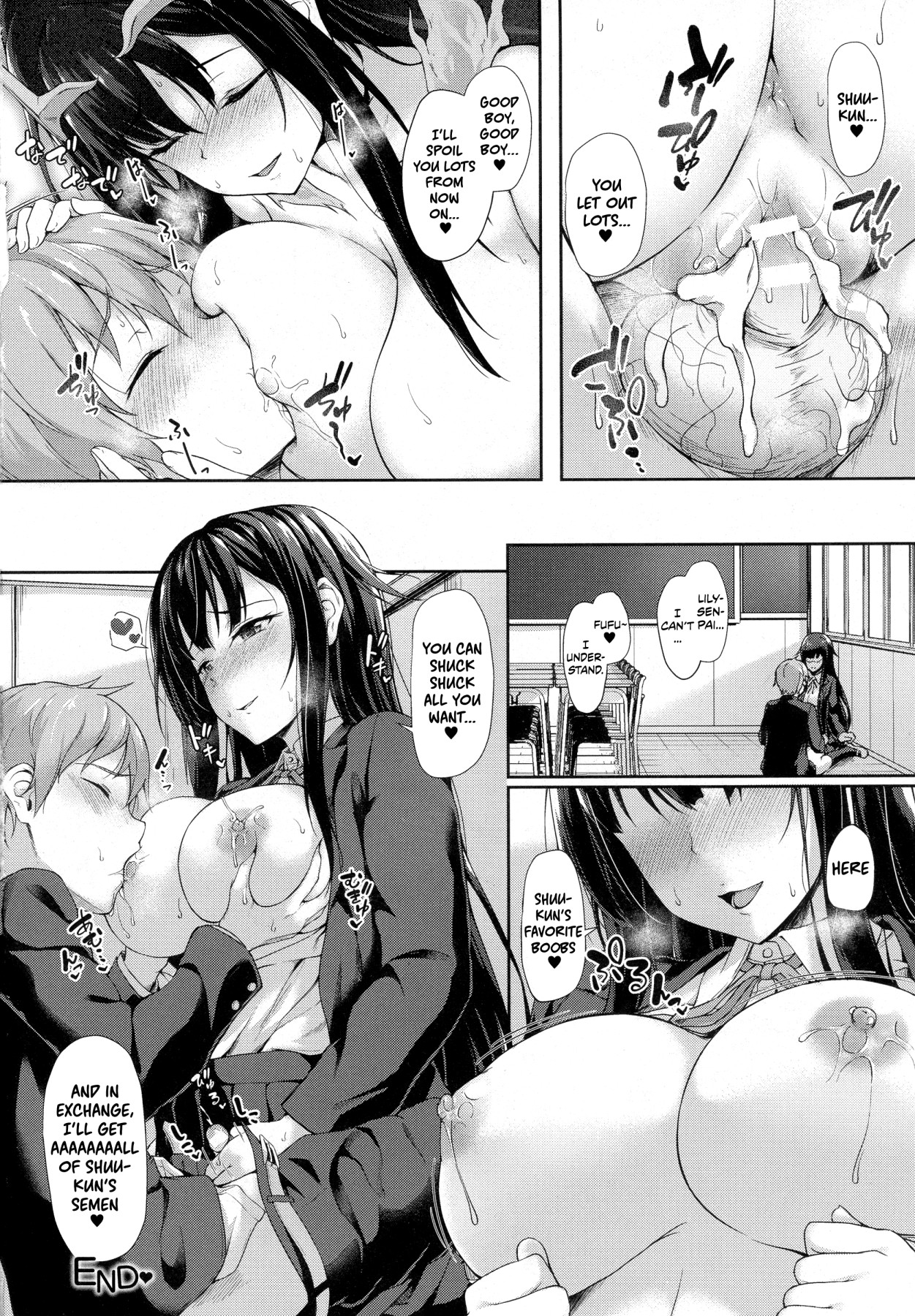 Hentai Manga Comic-Squeezing Out Each Other's Warm Milk-Read-18